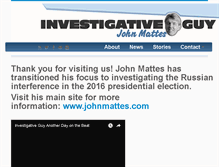 Tablet Screenshot of investigativeguy.com